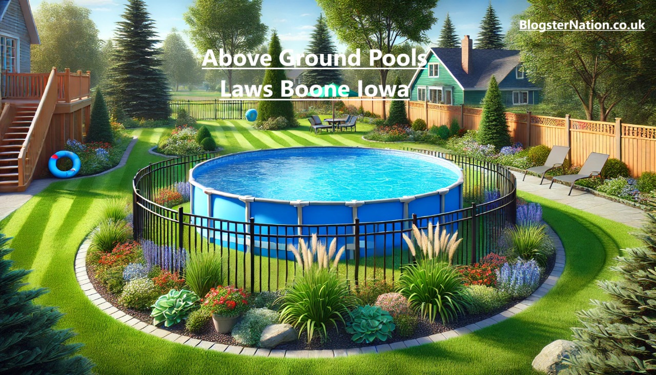 Above Ground Pools Laws Boone Iowa