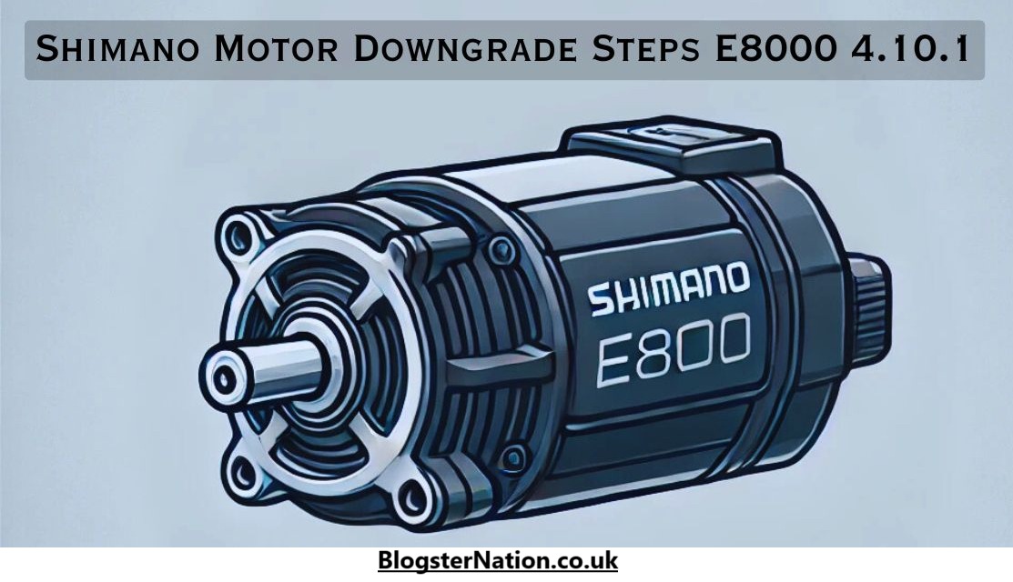 Shimano Motor Downgrade Steps E8000 4.10.1