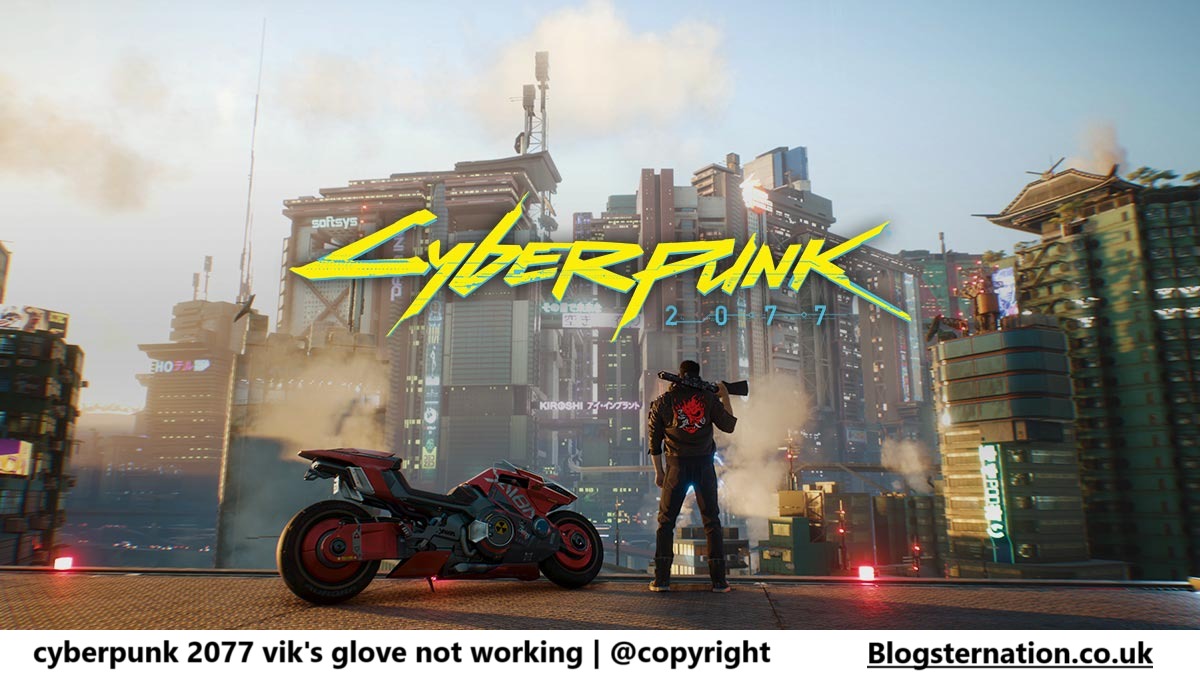 cyberpunk 2077 vik's glove not working